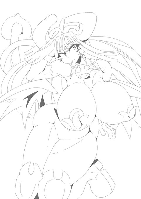 ディスガイア 夜魔族
#絵 #イラスト #illust
きゅ～ 