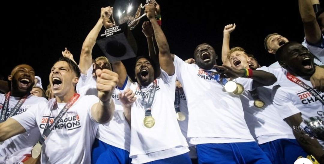 kenaldo9's tweet photo. Congratulations to my friends David @Achaerandio &amp; Charlie @charbooth21 on their @USLLeagueTwo championship win. https://t.co/0v4tM2eGpE