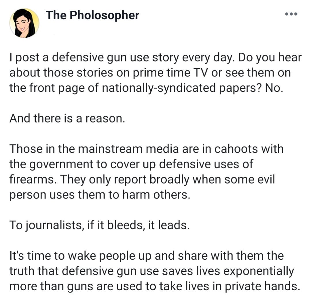 ThePholosopherX's tweet photo. #2a #gunrights #selfdefense #dgu #msmbias #msmlies #guns #guncontrol #GunControlIsNotTheAnswer https://t.co/ho5TBBitGd