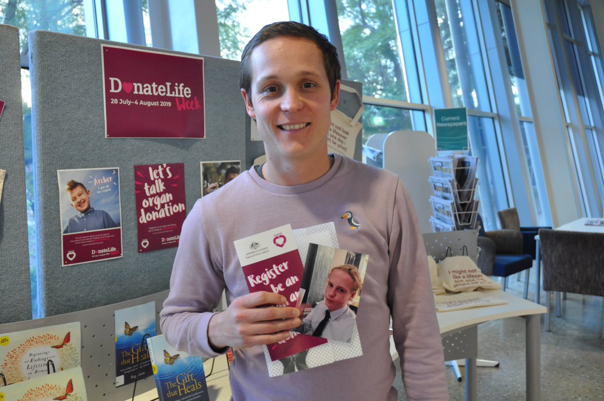 You never know what someone is going through. I've interviewed Josh many times, but the reason why he supports <a href="/DonateLifeToday/">DonateLife 💗</a> is pure. Read his story: bit.ly/2YrkSas