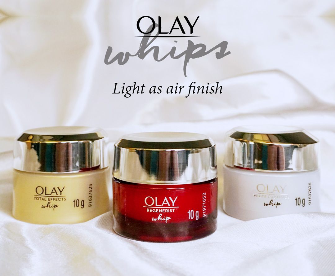 SampleRoomPH's tweet photo. Feel the rush at first touch with these @OlayPhilippines Whips! A first of its kind, these breakthrough facial moisturizers work powerfully on the inside with a light as air finish on the outside -- for fast absorption & breathable feel so you can #GlowUpFearlessly! #OlayPH https://t.co/IwKnWWcy4J