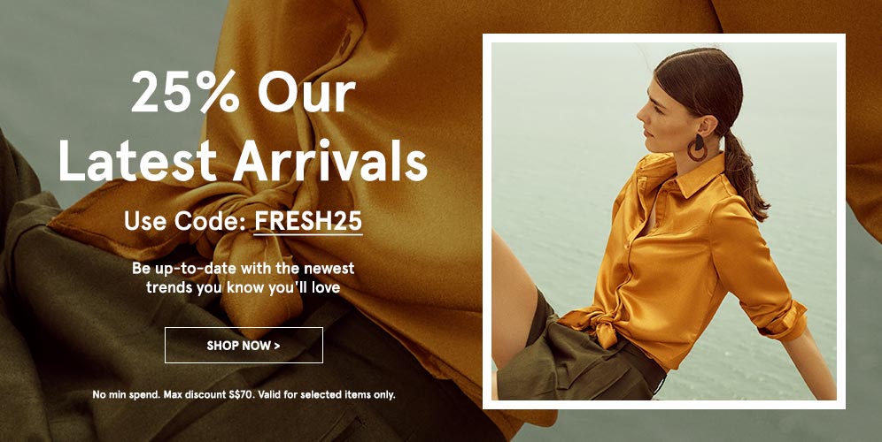 collectofferssg's tweet image. Amp your fashion game with the latest arrival fashion products which are available with a 25% discount by using the promo code. Purchase now!
Get Code: bit.ly/2WhPplS
#zalorapromocode #zaloracouponcode #zaloradiscount #singaporefashiontrend #collectoffers #singapore