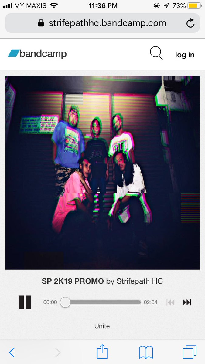 GUYS , MY BAND DAH RELEASE LAGU KAT BANDCAMP MALAM TADI ! SIAPA FREE BOLEH CHECK OUT KAT LINK NI strifepathhc.bandcamp.com ! LOVE YA ❤️🌈