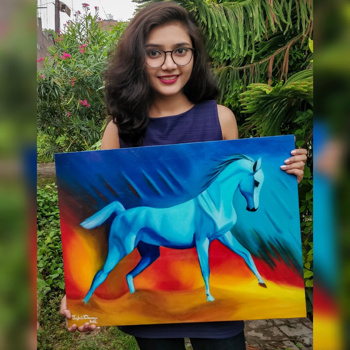 I may not be there yet but i'm closer than i was yesterday!!! 
#oilpainting ❤️