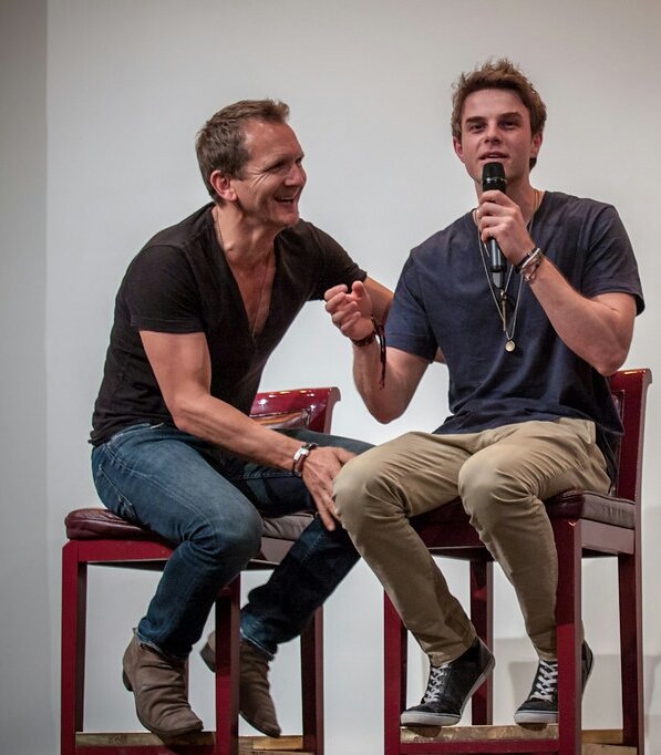 JEFFA7X6661's tweet photo. Father and Son Always And Forever.
Happy 55th Sebastian Roché and 36th Nathaniel Buzolic Anniversary. #SebastianRoché #MikaelMikaelson #NathanielBuzolic #KolMikaelson #OriginalVampire #TheOriginals #TO #Mikaelson @sebroche @natebuzz https://t.co/TVcAfWVh2O