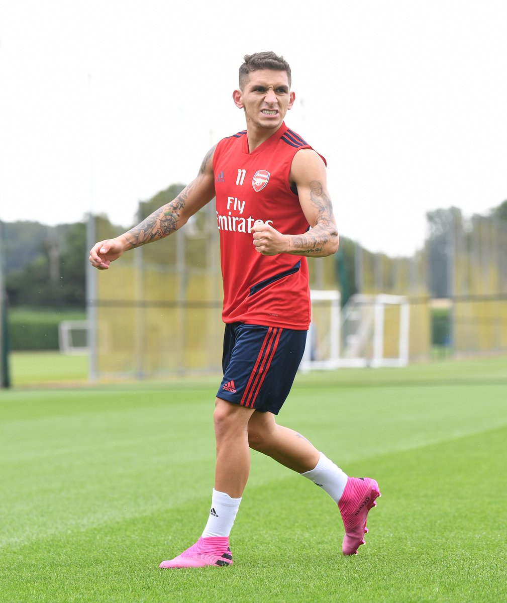 Arsenal's tweet photo. 👊 New week, new objectives

🔜 @NUFC in the @PremierLeague

🇺🇾 @LTorreira34 https://t.co/bD0nqG07vG