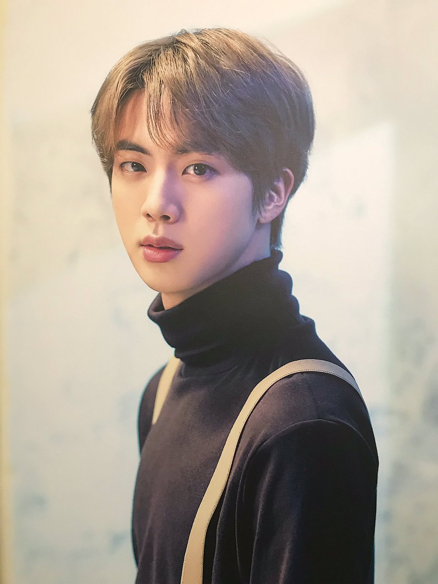 eatjinni's tweet photo. JIN of BTS rumored to be dating Actor Kim Seokjin. In his recent interview, he reveals that "I'm the one I should love in this world" click link and watch the full video for further information. https://t.co/5SGjRdNGlY https://t.co/QfGg3JYuRb