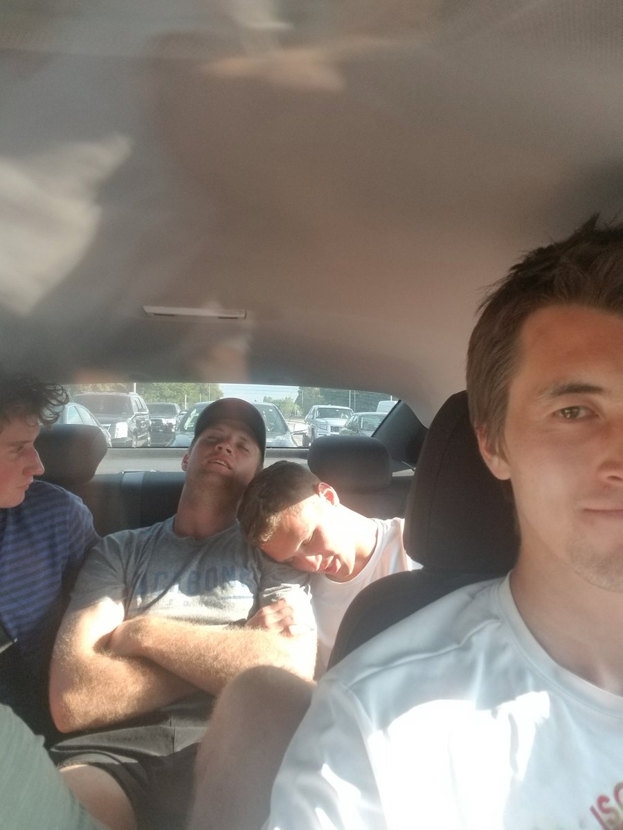 IsoAtmo's tweet image. CC boys exhausted after doing the thing this weekend. Back to CO we go. #dothething #blastit #insearchofair