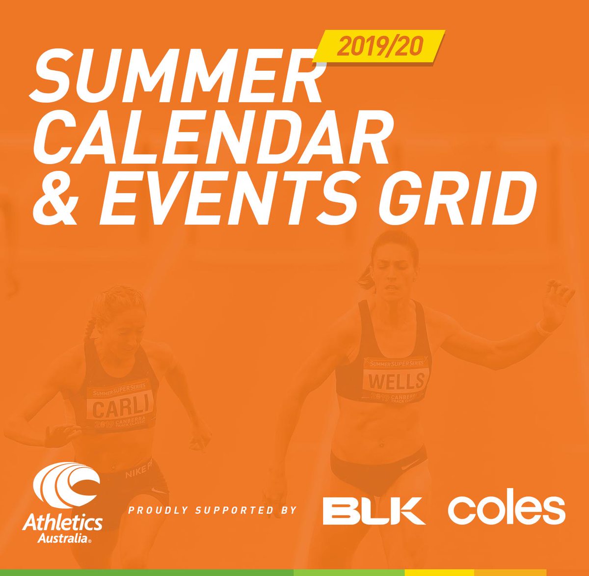 AustralianAths's tweet photo. Welcome to the 2019 / 20 Summer Season of Athletics

The 2019/2020 Summer Calendar has been a collaborative operation between Athletics Australia (AA), Athletics New Zealand (ANZ) and Oceania Athletics Association (OAA).

https://t.co/KxjvoKPsPj

#thisisathletics https://t.co/MXfZJVR0Dc