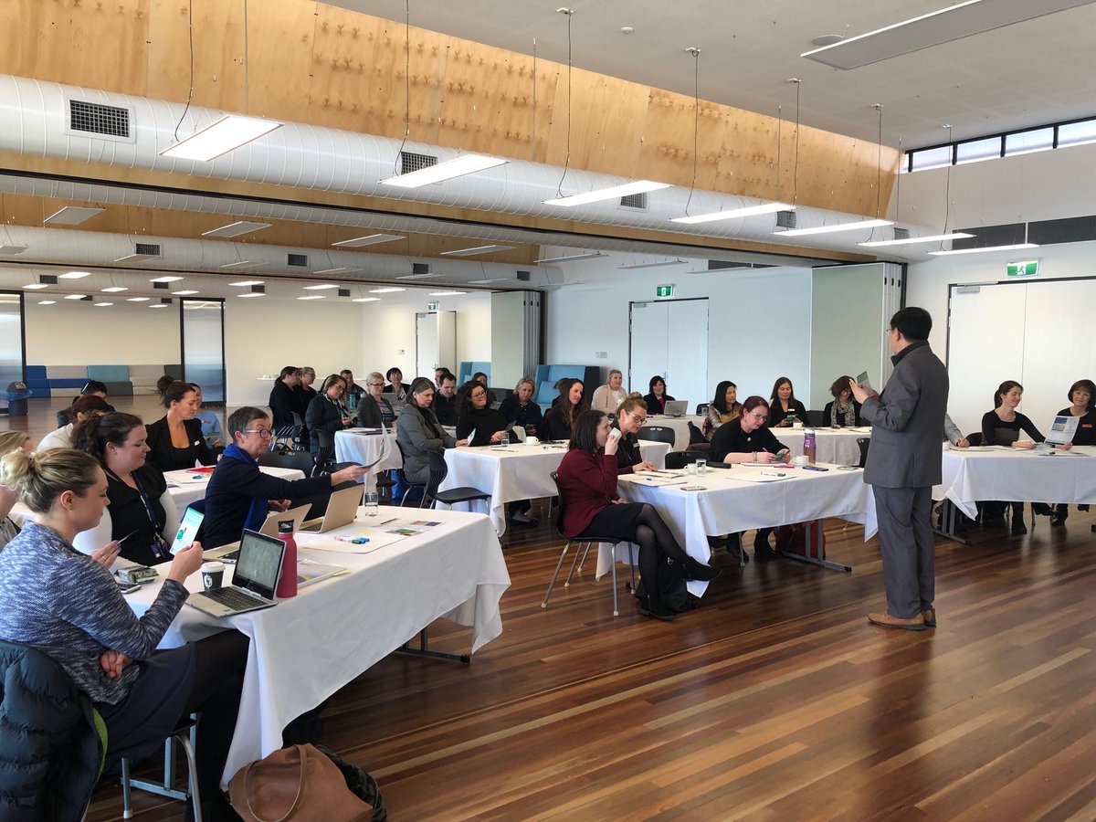 Great to have so many ACT PYP leaders at our workshop with Dr Pak Tee Ng, hearing about Singapore's message of Teach Less, Learn more! #actpyp #ibap #pypchat