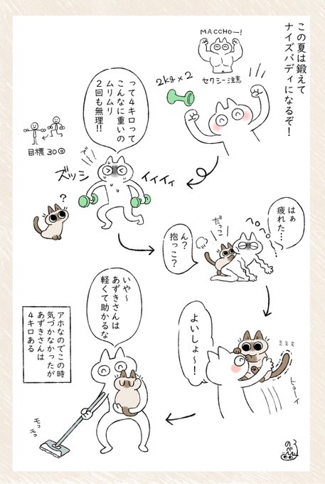 重さとは #ねこ日記 