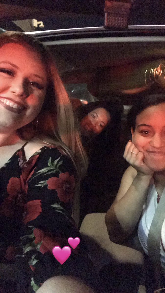 MsDingerOKE's tweet photo. I think this counts as self care selfie! Hanging out with friends in chickfila drive-thru! Haha #bcecougars @bcecougars https://t.co/bj357Vc10g