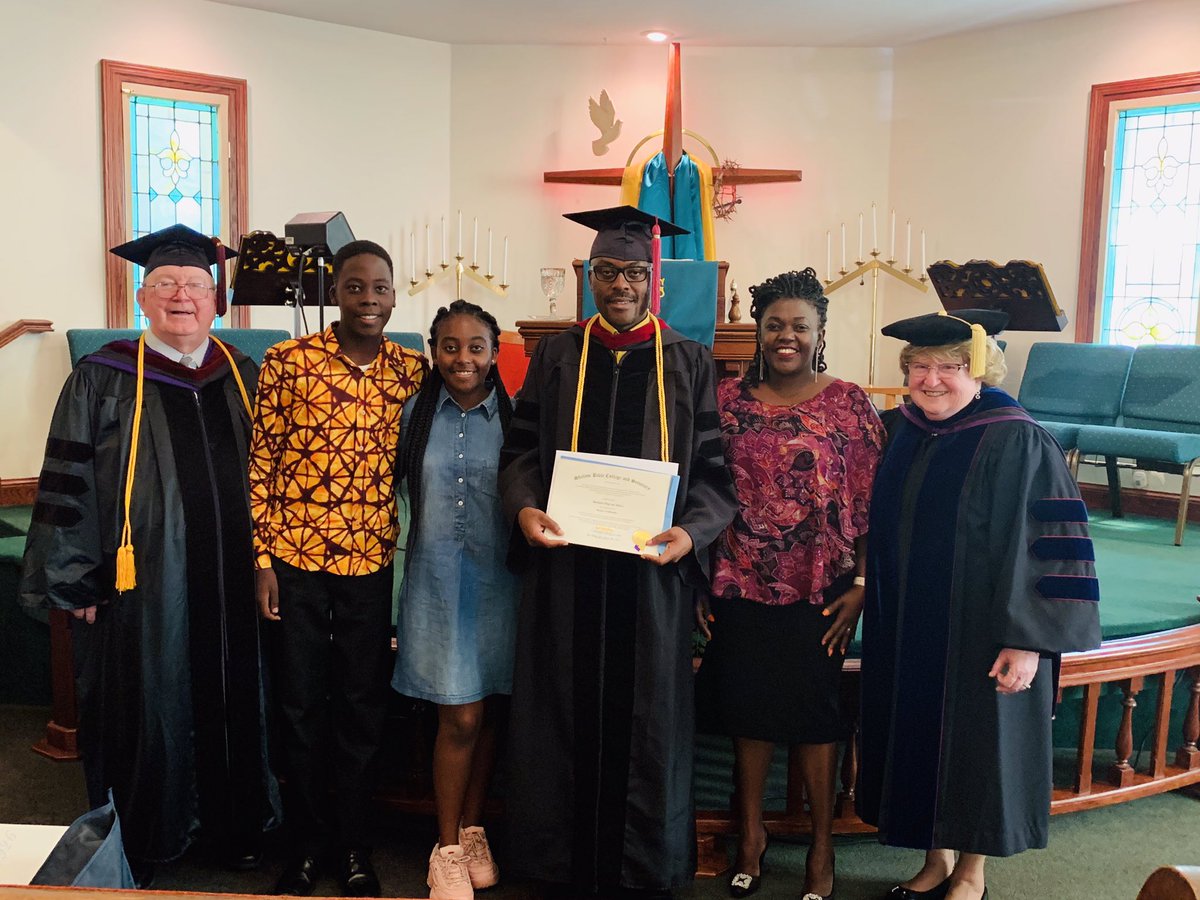 Dodzweit's tweet photo. Finally the Lord has done it. I have just graduated with a Doctorate in Divinity from Shalom Bible College in Iowa, U.S.A. Thanks you Dr. Rice and Dr. Betty for taking me through this academic journey. https://t.co/V3Kt4kbcp9