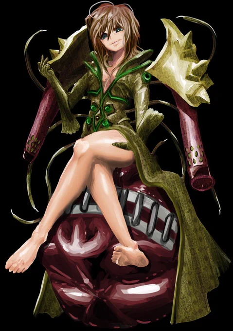 【サモンスケート】ハスター擬人化バージョン #オリジナル #TRPG #ファンタジー #サモンスケート #ハスター #クトゥルフ神話 #擬人化 #ボードゲーム 