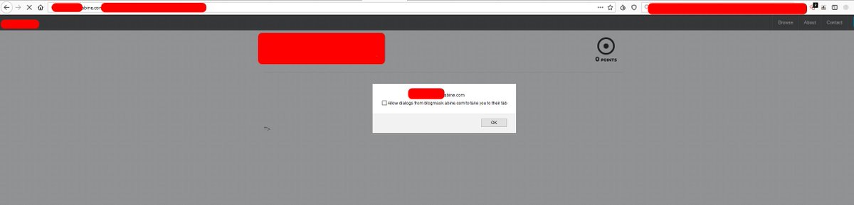 Hello <a href="/abine/">Abine, Inc.</a>, we are still awaiting the results of the previous vulnerability, but for now we have found another #XSS, #BugBounty, #infosec