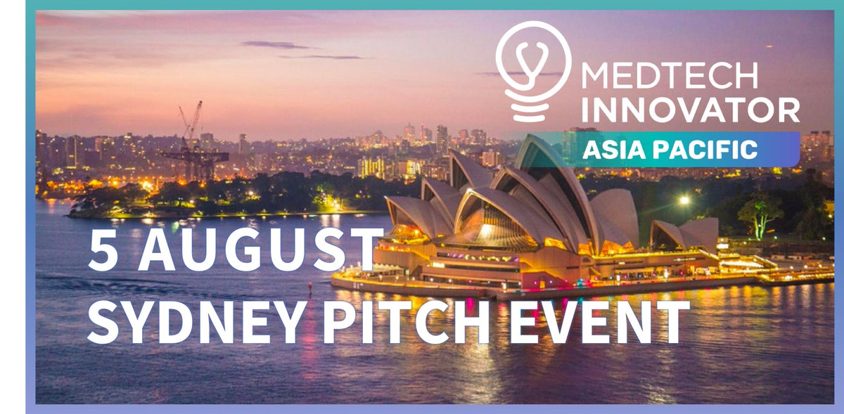 MedTechAwards's tweet photo. It's a great day at our Australia Pitch Event in Sydney! We're seeing pitches from 8 #medtech startups at this #MedTechAsiaPacific event: @iUFlow, @Thrivornow, @gliadiag, Diabetes Neuromathix, @curatekmedical, MUVi, @Stelect_MedTech, and Crely Healthcare https://t.co/LtnKNKXjIV