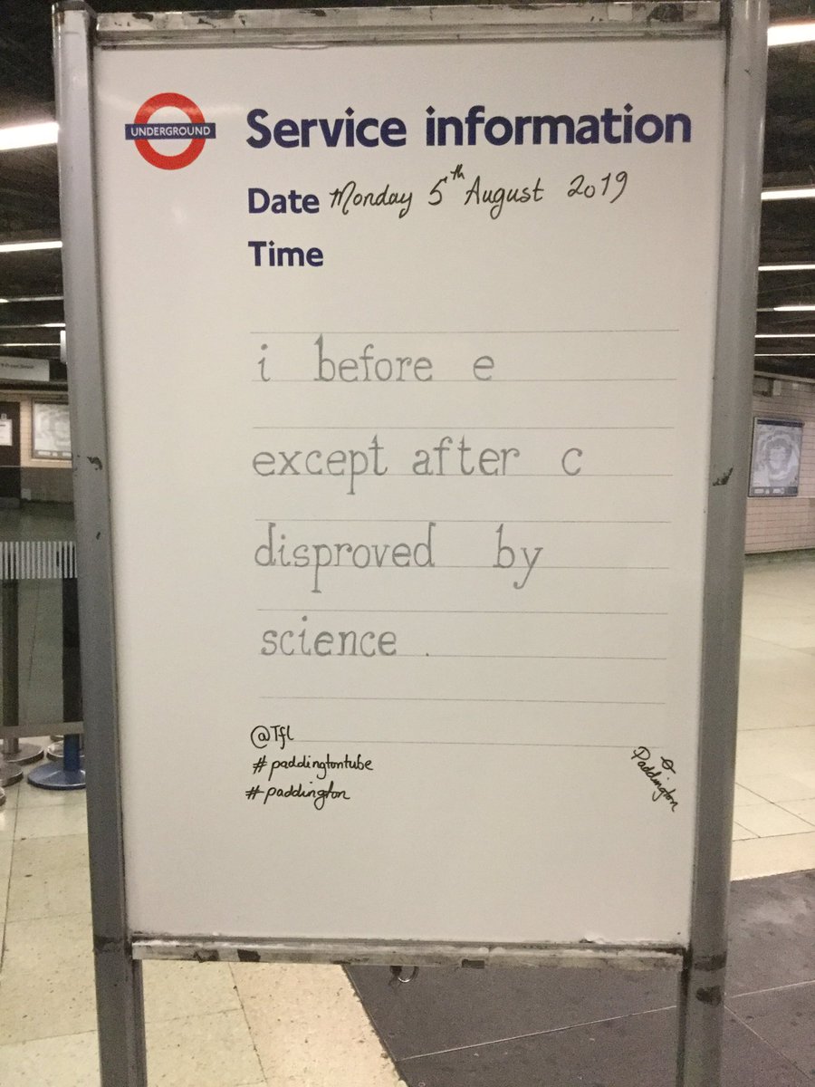 michelle_amooty's tweet photo. Paddington Underground ~ Bakerloo ~ @TfL #paddingtontube #paddington #Science https://t.co/XSqJO5N6gV