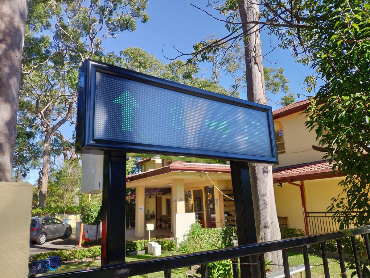 SmartTrafficSys's tweet photo. We are delighted to announce that STS just completed their second project in Sydney! The parking guidance system has been installed at the Turramurra Sikh Temple. #parking #trafficnavigation #SmartCity #parkingmanagement #SmartParking #IoT https://t.co/IEM3pkwvRz