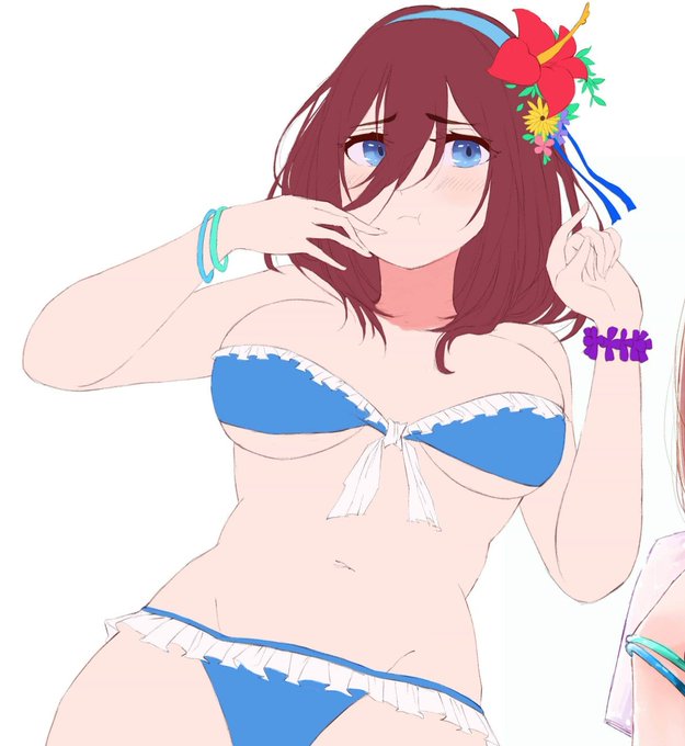 JO sTarさんがTwitterに投稿した中野三玖(五等分の花嫁)のイラスト。