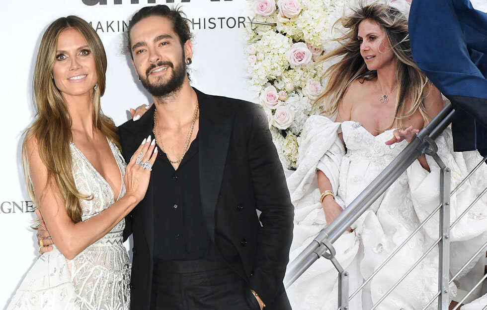 Hochzeit Heidi Klum Tom Kaulitz Heidi Klum Is A Beautiful Bride