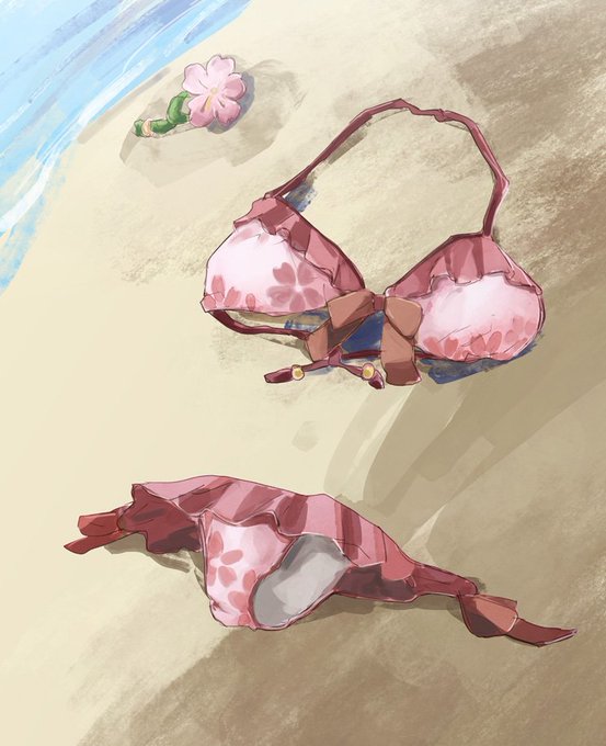 「pink bikini」 illustration images(Latest)
