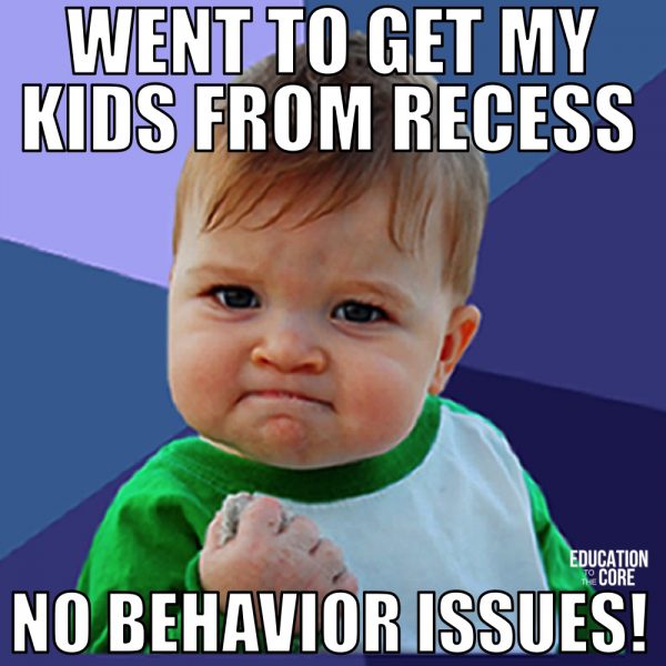 USPlayCoalition's tweet photo. Recess Week continues...and we thought this meme was a perfect start to our Monday! 

#RecessWeek #play #RecessMatters #Play4All #education #kids #children #BackToSchool #FreePlay #school #teachers #educators #PlayMatters #PlayIsLearning #LearningThroughPlay #WePlay https://t.co/7JvLBPBOSI