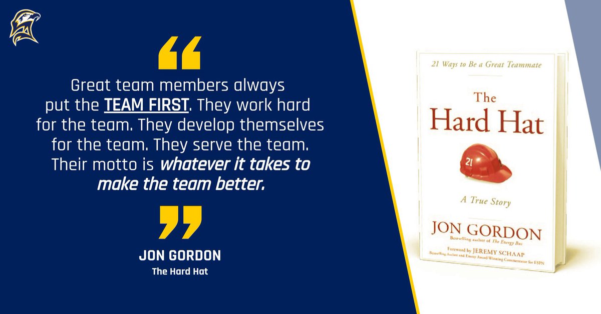 ♦️DO IT FOR YOUR TEAM, NOT FOR APPLAUSE.♦️
#MondayMotivation #SummerReading2019
▪️
Great teammates don't just impact you today; they impact you for the rest of your life. #GeorgeBoiardi