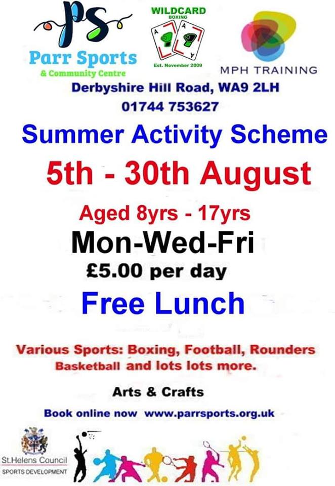 mphtraining's tweet image. Summer sports, arts and crafts and much more