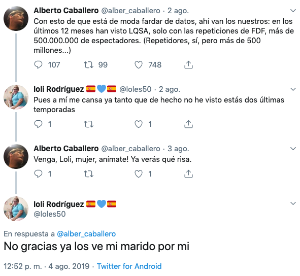 A Loli no hay quien la convenza... 😢