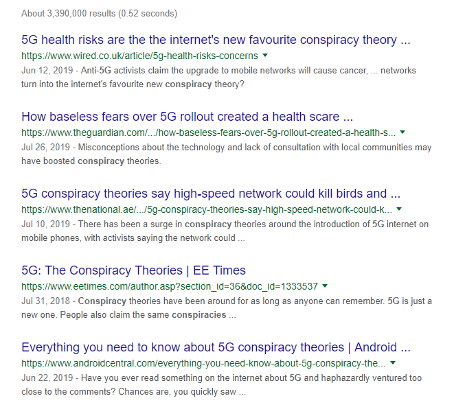 By 2020, a global rollout of 5G is planned despite all scientific evidence of danger while the public is treated to a media campaign smearing victims as 'conspiracy theorists'. As our friends at  #opDeatheaters could tell you, 'conspiracy' does not mean 'false'.  #opCanary