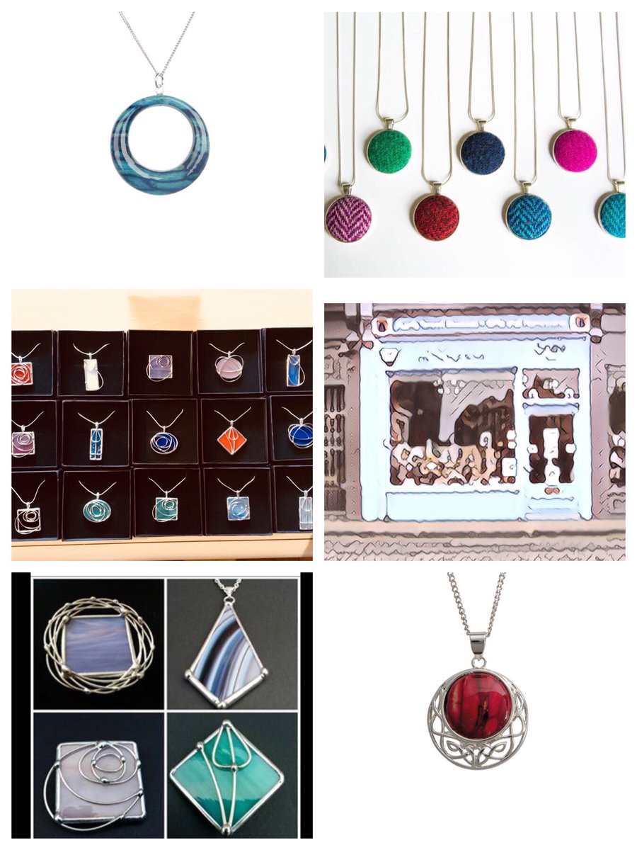 We do a lovely range of Jewellery from Crafted Glass, Heathergems and Atalier Escapades. If your looking for a nice gift for that someone special we’ve got it covered at 239 The High Street.

We are open today 10-5.

#handmade #jewellery#madeinscotland#portobellohighstreet