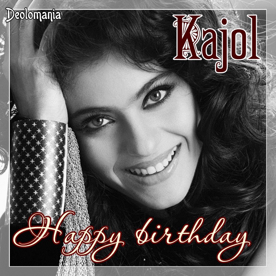 Wishing a joyful and happy birthday to wonderful Kajol!    