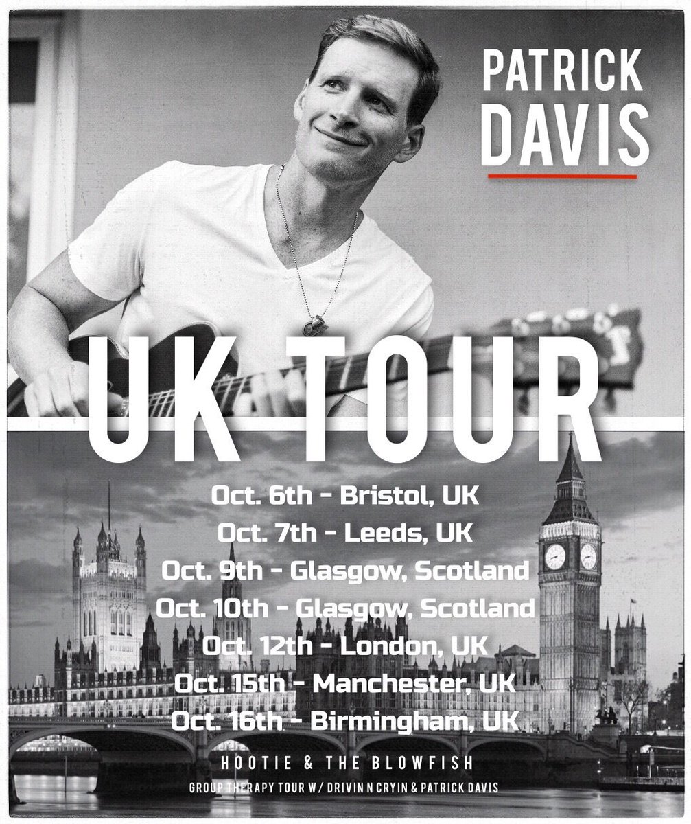 Patrick Davis w/ Hootie and the Blowfish in UK.