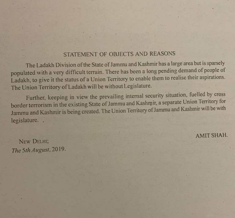 KashmirMatters_'s tweet photo. #JammuAndKashmir no longer a state

#KashmirIssue #KashmirMatters https://t.co/34YkJQa5By