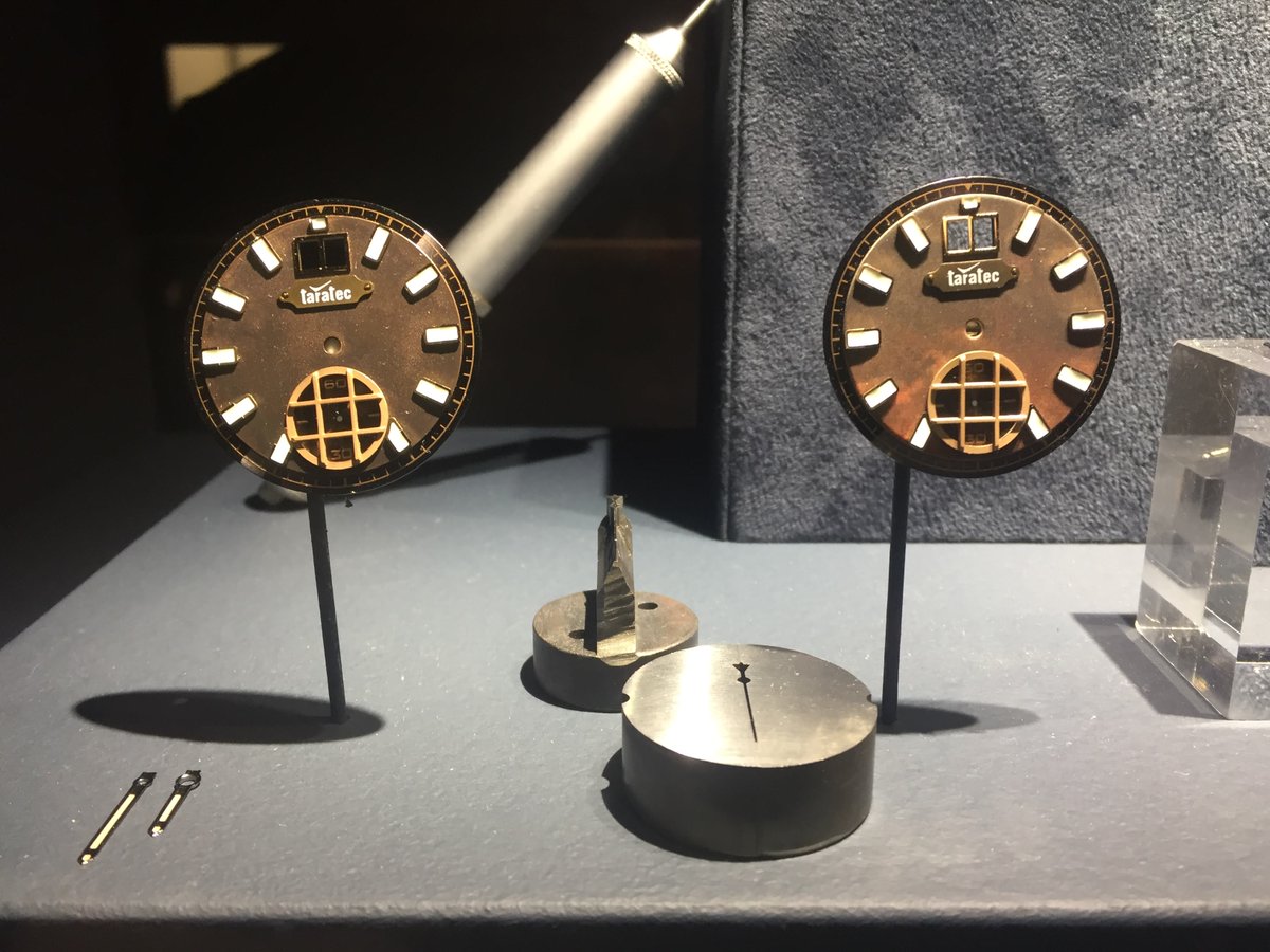 taratec_ch's tweet photo. Taratec conquers EPHJ 2019 for the 5th year in a row! Our Retro Diver, Story Drop and Sport Racing Watch Dial Collections were the stars of the high-precision event in Geneva.
#EPHJ2019 #taratec https://t.co/8FUCE5XJLP