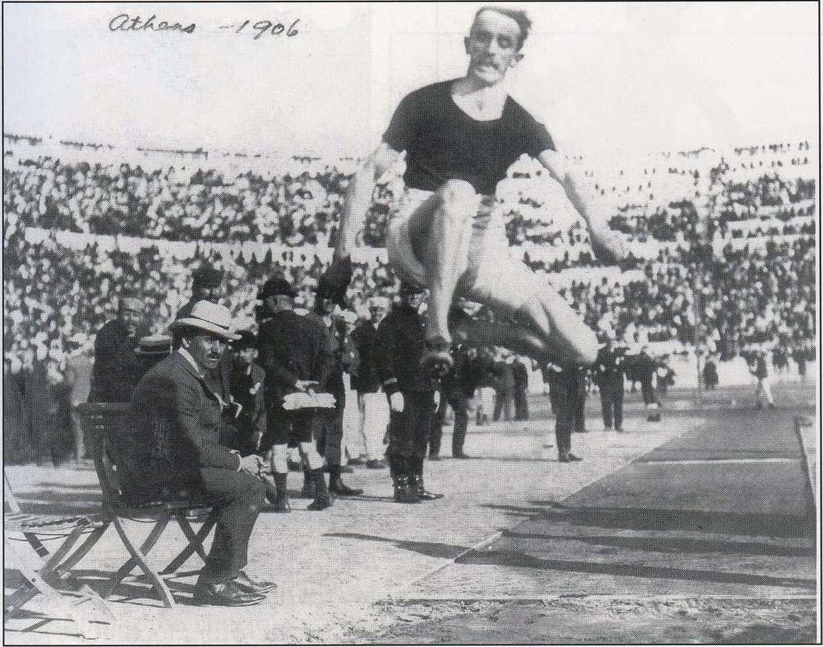 This day 118 years ago – 5 August 1901 – Peter O'Connor set a new world record for the long jump when he leaped 24 feet 11¾ inches in the RDS, Ballsbridge, Dublin. O'Connor's record remained unbeaten for 20 years. He also won gold in the triple jump at the 1906 Athens Olympics.