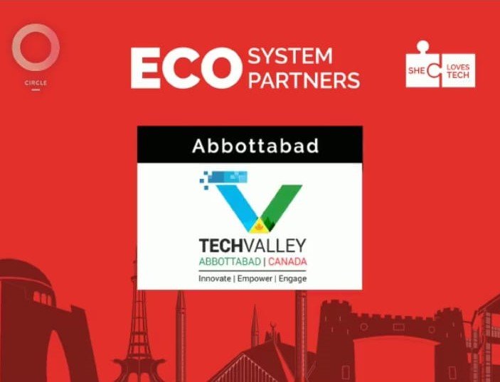 TechValleyPak's tweet photo. #TechValley always promote initiative like #SheLovesTech that are in action to encourage #WomenEntrepreneurs.
#Abbottabad round finalist #suidhaga &amp; #Chkar made to national finals. We wish you goodluck for future endeavors. You are the proud ambassador of Abbottabad &amp; #KP
#Circle https://t.co/q0eaMlSgFB