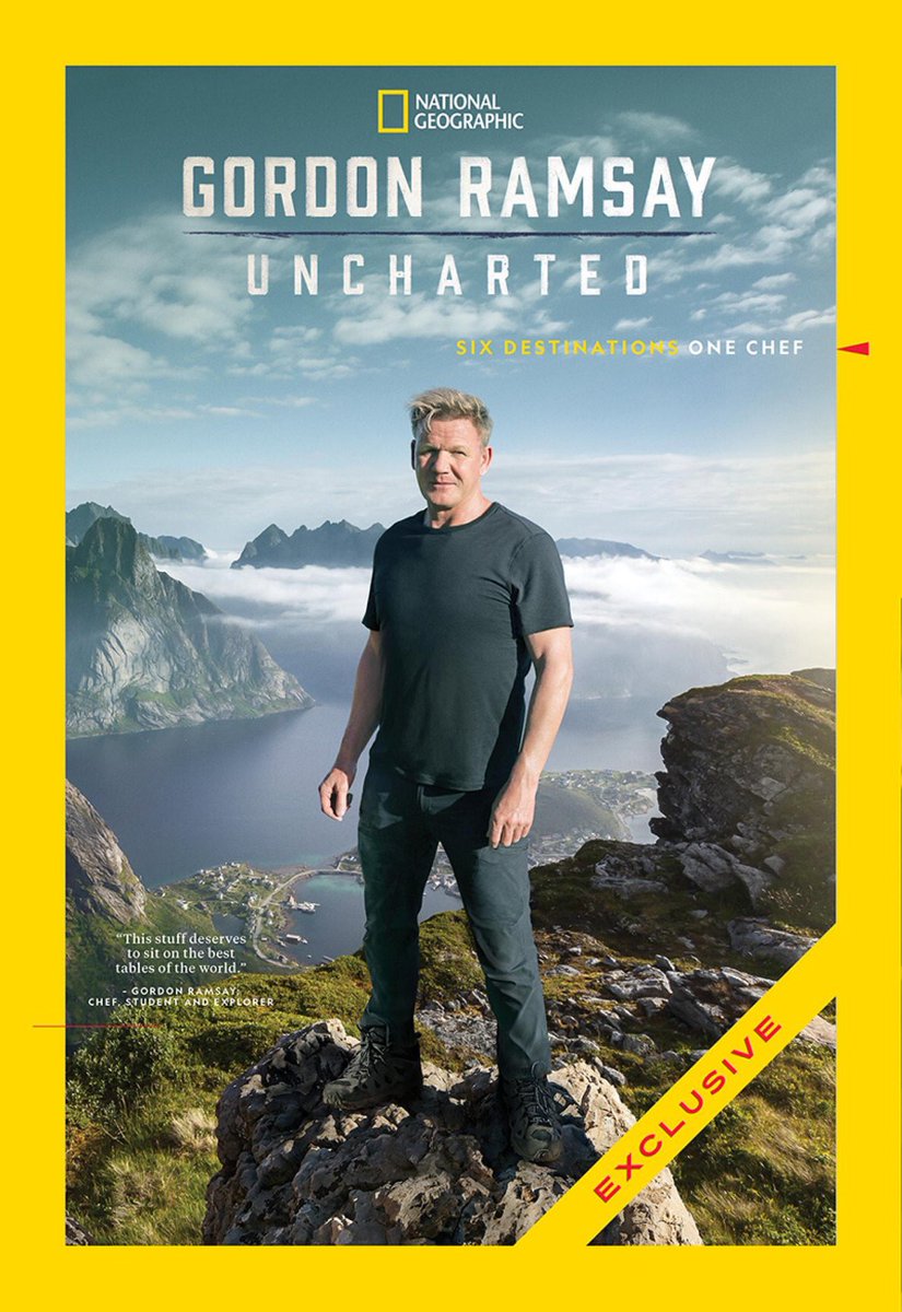 OpenMiTV_mv's tweet photo. Gordan Ramsay travels the globe on an epic adventure, experiencing new cultures and new cuisines in search of culinary inspiration.
Catch Gordan Ramsay: Uncharted, Tonight at 19:00 on NGC via Open MiTV.
#openmitv https://t.co/kDCst3qOA3