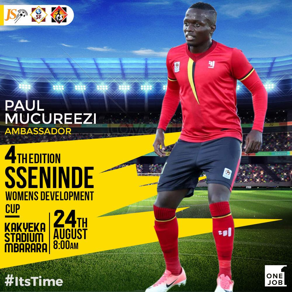 Introducing the three ambassadors for the @SWDFC1 2019:

1. <a href="/MucuPaul/">Mucurezi Paul Mucu</a>.

The Uganda Cranes forward who plays for <a href="/UPL/">StarTimes Uganda Premier League</a> side <a href="/MbararaCityFc/">Mbarara City Fc</a> is one of the ambassadors for this year's edition.

#ItsTime 
#swdfc19
