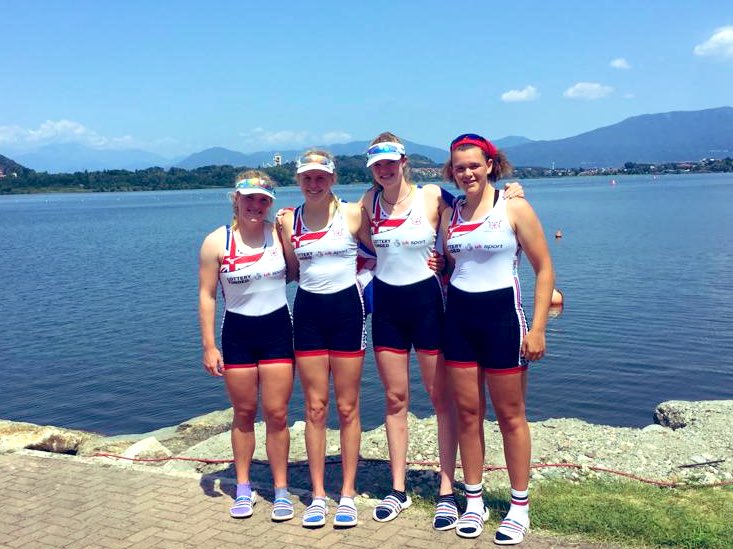 A couple more photos of Lily and her 🇬🇧 crew mates in action at <a href="/CoupeJeunesse/">Coupe de la Jeunesse</a> 

📸 <a href="/allmarkone/">AllMarkOne</a> and @SWPSRowing