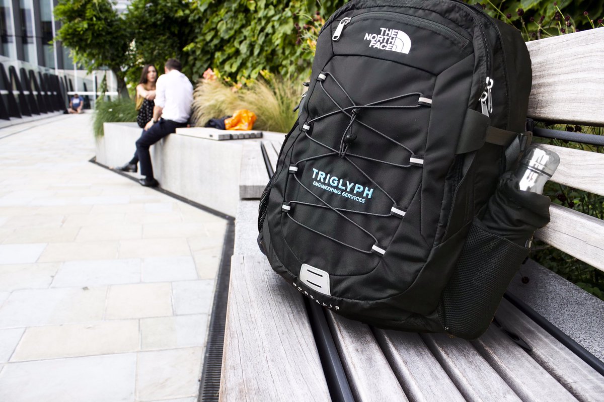 TriglyphEng's tweet photo. Thank you to the @The_Outdoors_Co for personalising our #Northface Borealis Backpacks for us. They are a dream too wear, durable and have survived some pretty dusty and wet site visits! Oh and our logo looks fantastic!!! https://t.co/SpiD9vP0Kx