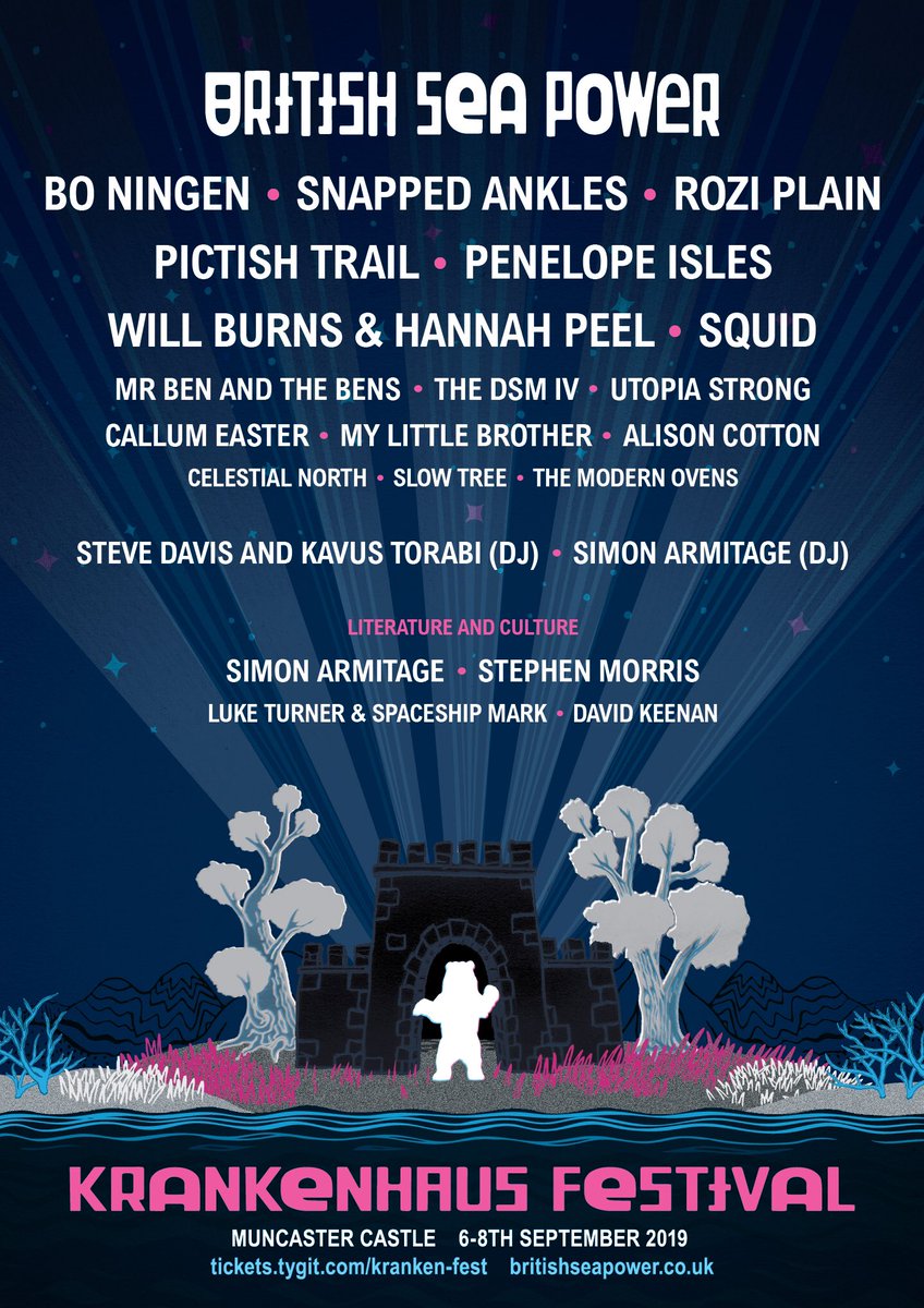 Only 1 month to go until Krankenhaus Festival!
Website: krankenhausfestival.com
Tickets: wegottickets.com/f/12046