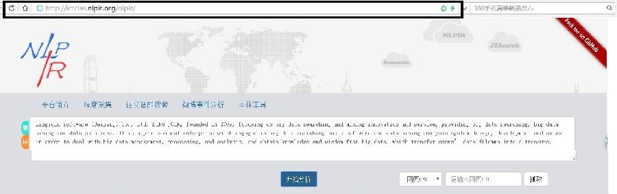 wangli92820811's tweet photo. The NLPIR system, a multi-functional Chinese Lexical Analysis System, combines the natural language processing, text mining and Internet search technique to program the Internet content based on the requirements of data processing. https://t.co/uxuBhUM3x5