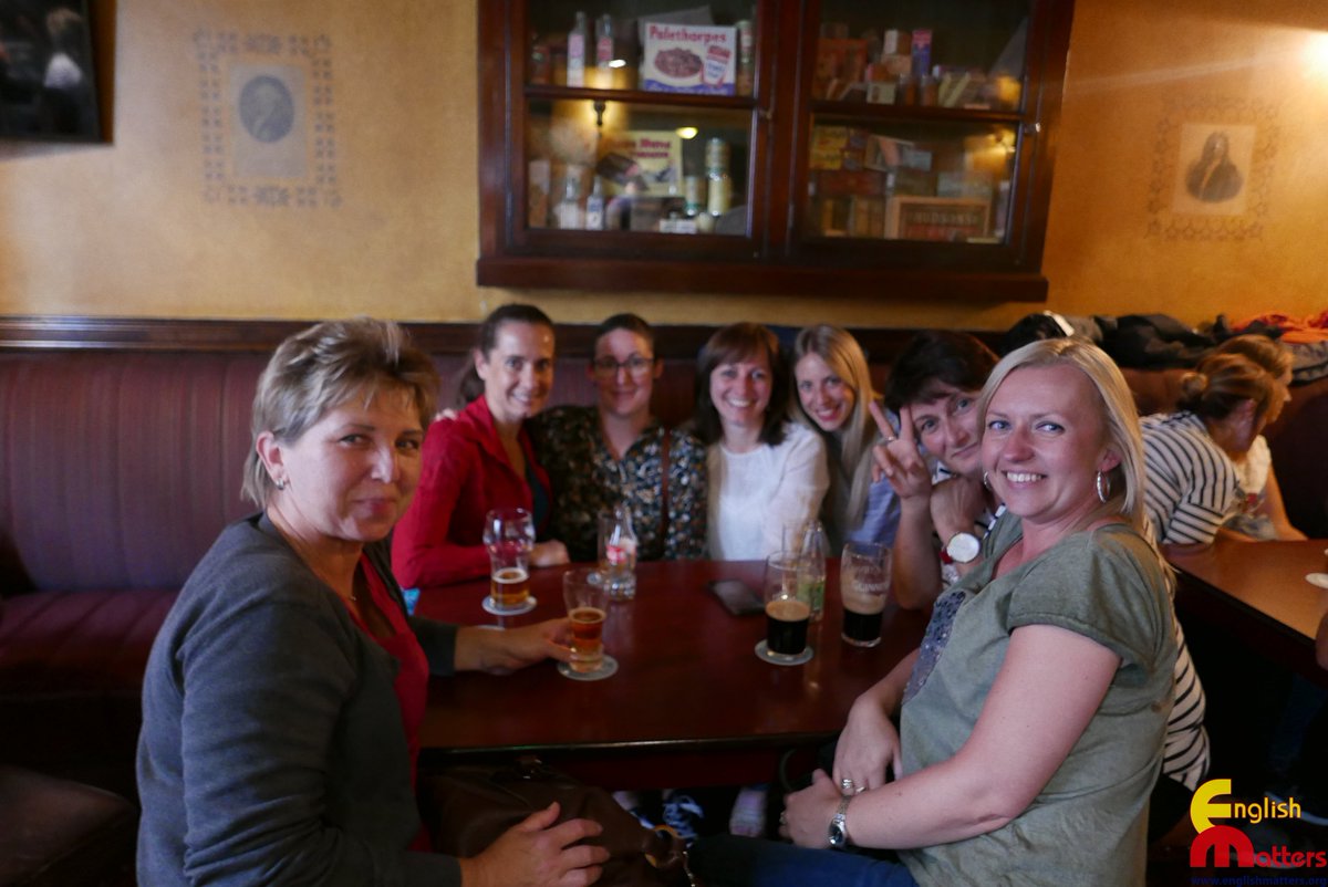 EnglishMattersE's tweet photo. 🍻Time to say goodbye 🖐
📷 Erasmus+ programmes in Dublin (July 2019)
#englishmattersexperience #erasmusplus https://t.co/Irl2bw7nHU