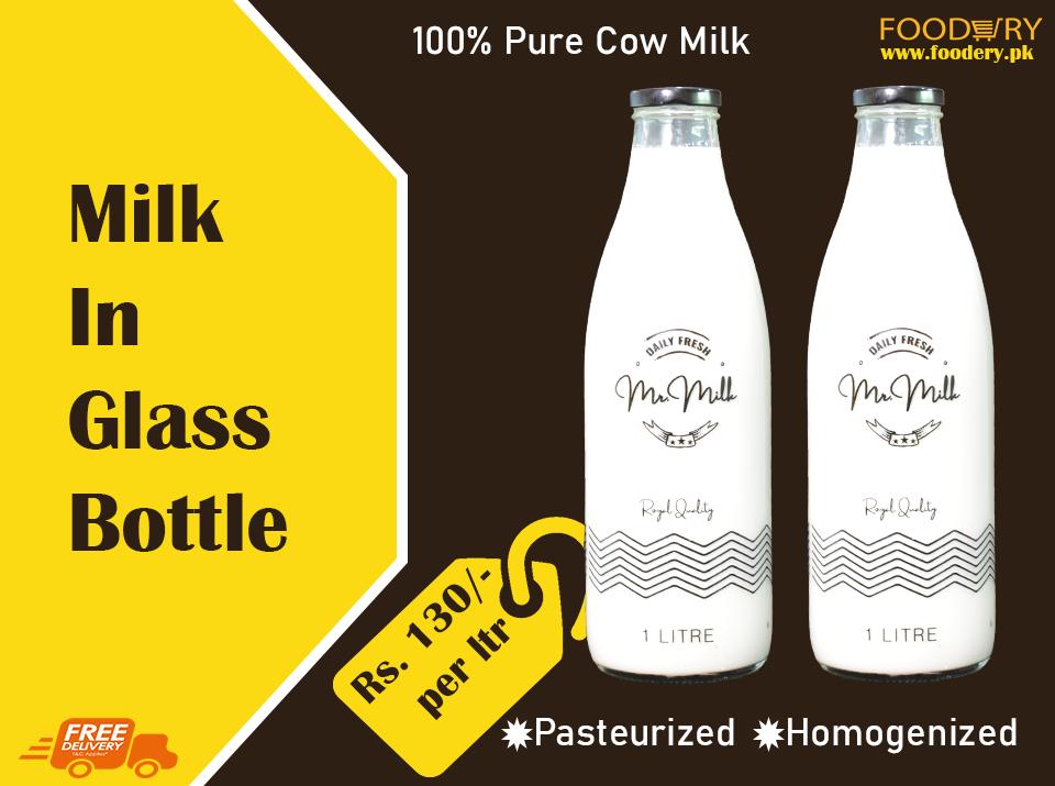 veggieefresh's tweet photo. Milk In Glass Bottle

#Pasteurized &amp; #Homogenized
#100% #Pure Cow #Milk
Glass Bottle
Daily Fresh Milk
Price Per Ltr : Rs.130/-
#Free #Home #Delivery

Delivery Available Only In:
Lake City 
Fizaiya Housing Scheme 
Bahriya Town
Khayaban-e-Amin
DHA-Rahbar Block https://t.co/nmMPQjHA92