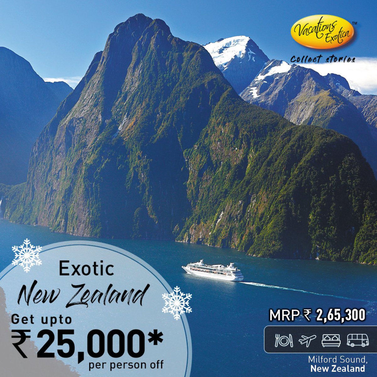 Vacationsve's tweet photo. Discover the enchanting beauty of New Zealand with your
family that too at prices you will love! Don't wait, departure dates are, Nov. 01 &amp; 29, Jan. 17, Mar. 13.  

Get a Quote: https://t.co/wnocujqjh7 https://t.co/Ha06XpZnuf