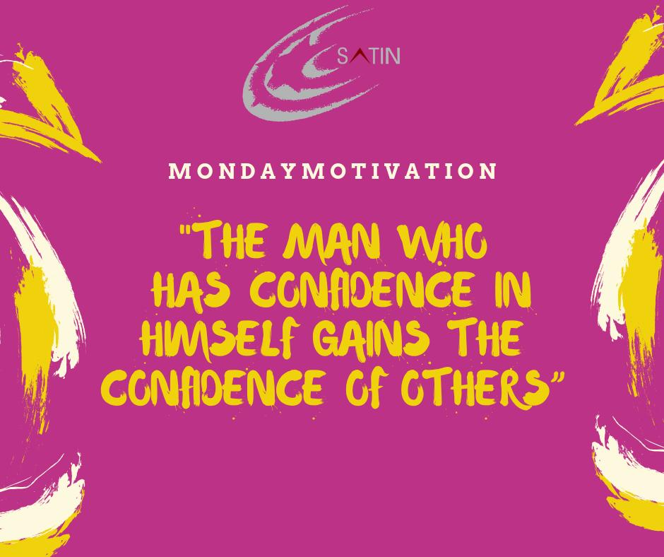 #MondayMotivation
Follow your inner moonlight; don't hide the madness

#SATINInspires #SATINEmpowers #mondaymotivaton #monday #work #confidenceintomorrow #confidencecoach