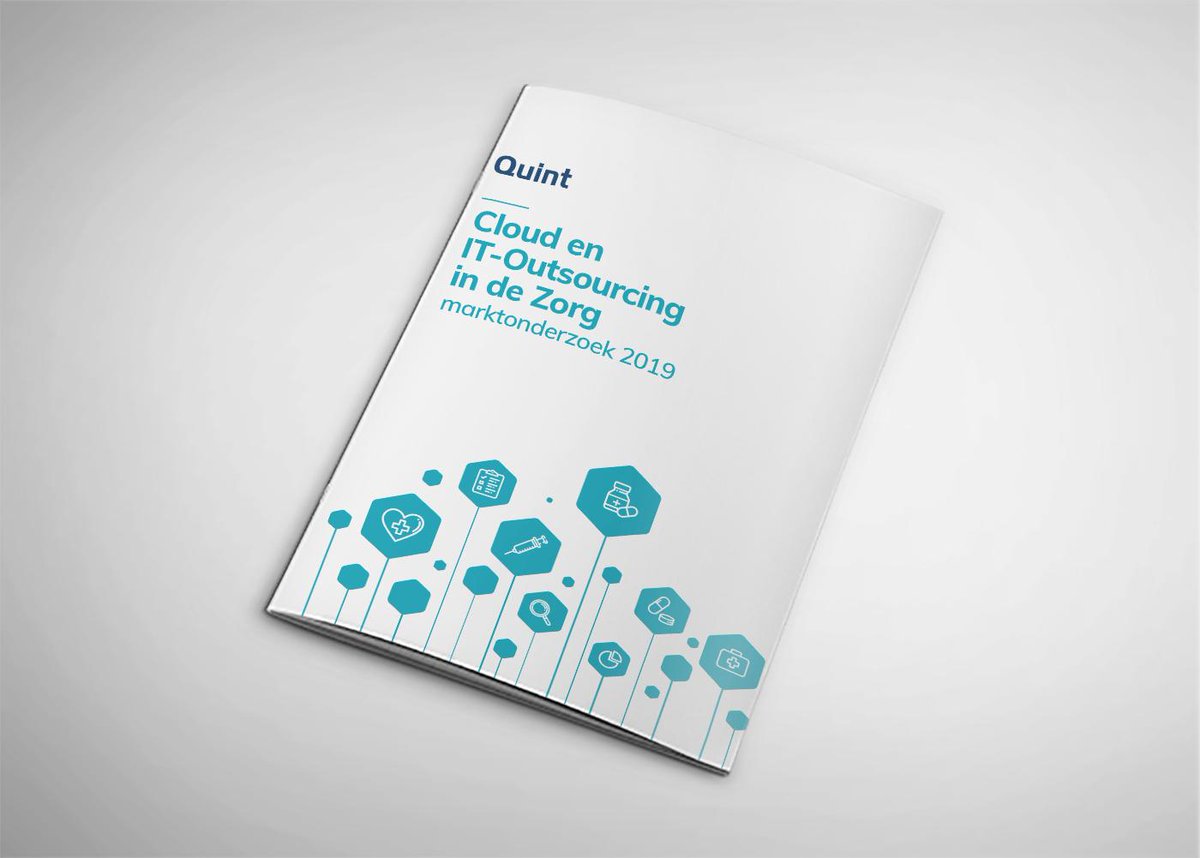 Resultaten #marktonderzoek #Cloud &amp; IT-Outsourcing in de #Zorg. Jaarlijks onderzoekt Quint de trends en ontwikkelingen rondom #outsourcing van IT, digitale transformatie en cloud bij zorgorganisaties. Via de link kunt u het volledige rapport aanvragen.
okt.to/JNqTj0