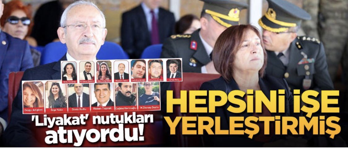 06melihgokcek's tweet photo. YA HAYRET BE...
KONU KILIÇDAROĞLU’NUN AKRABALARI...
BU KADAR İKİ YÜZLÜLÜK OLUR.
KARI KOCA SSK’DA YAPTIKLARI GİBİ BELEDİYELER’DE DE AKRABALARINI İŞE DOLDURMUŞLAR...⤵️
AMA BİR GAZETECİ ÇIKIP DA BU KONUDA SORU SORMAZ... https://t.co/rHTnvqPk0U
