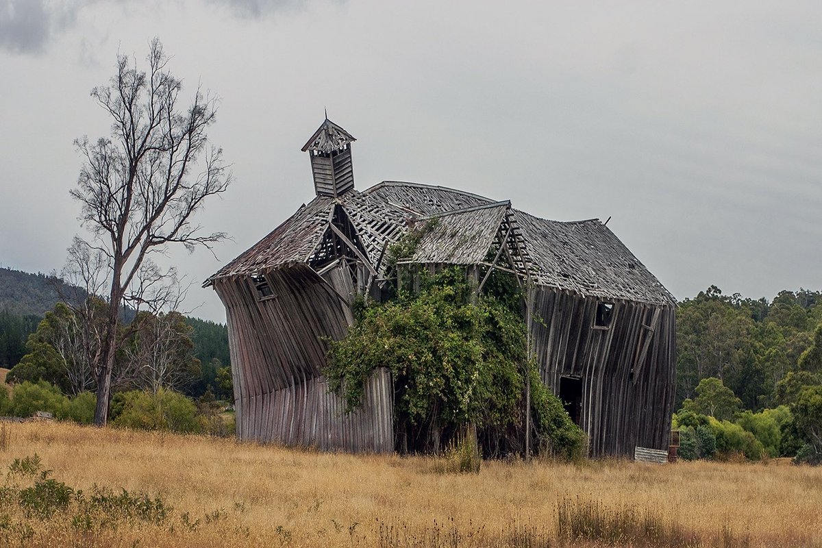 I posted this relic of the past on Instagram and it has attracted more interest than any previous image I have ever posted!
Before it disappeared from the Tasmanian landscape, this one could be found along the Ellendale Road in Fentonbury, Derwent Valley